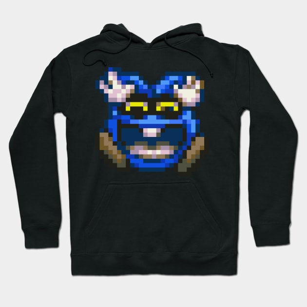 Blue Virus Sprite Hoodie by SpriteGuy95